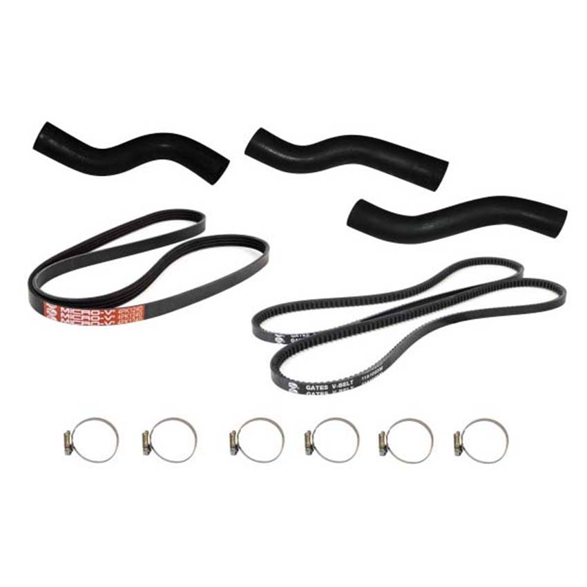 Gates Radiator Hose Kit For Toyota LandCruiser HDJ100 4.2L GE4WDKIT-10