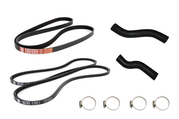 Gates Radiator Hose Set & Emergency Kit - GE4WDKIT-13