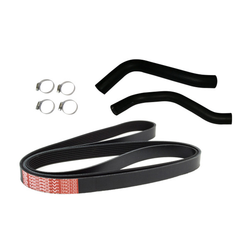 Water Pump Hoses belt and Thermo for Toyota LandCruiser Prado GRJ120 4.0L 1GR-FE 2003-09