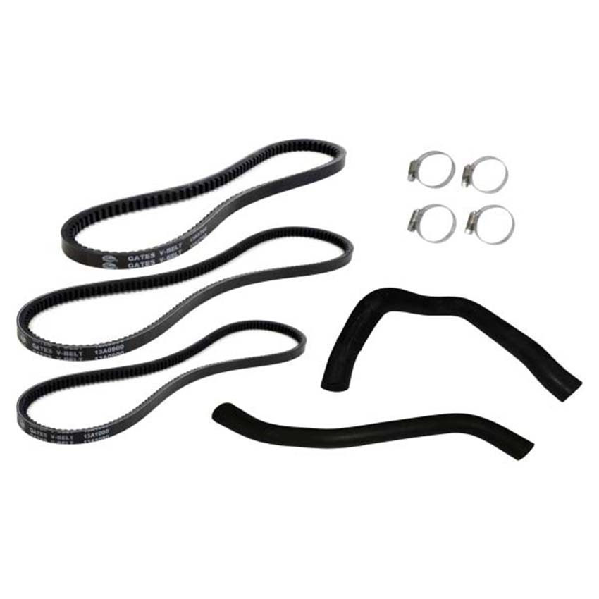 Gates Radiator Hose Kit For Nissan Patrol 2.8L 6cyl Y61 GU 12/1997-20000 RD28Ti