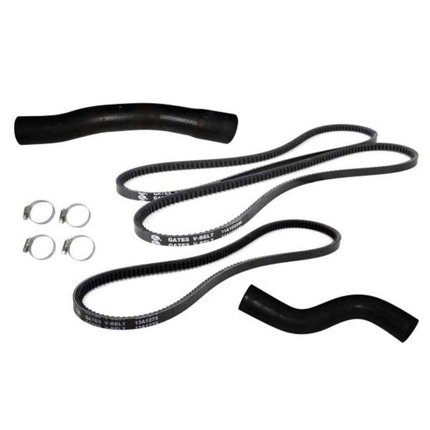 Gates Radiator Hose Kit For Toyota Land Cruiser 4.2L 6cyl HZJ80 1H-Z GE4WDKIT-7