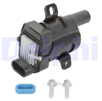 Delphi Ignition Coil 4 Pin 12V For Chevrolet Silverado 2500 5.3L/6.0L 8Cyl 