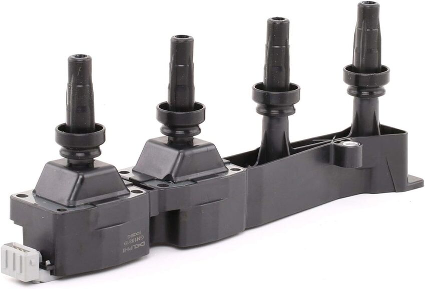 Delphi Ignition Coil For Peugeot Partner 1.6L Petrol NFR, (TU5JP4B), 16V