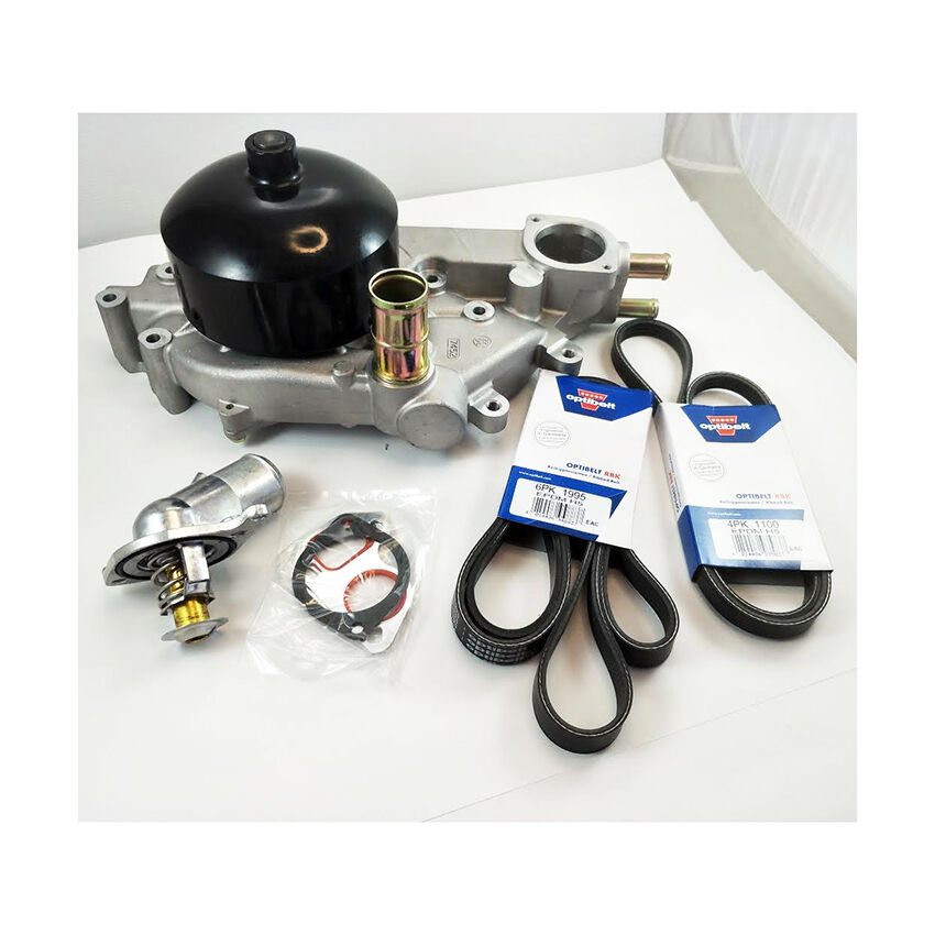 Gates/GMB Water Pump Belts and Thermostat For Commodore VT VU VX VY VZ 5.7L V8 Ls1 Gen3