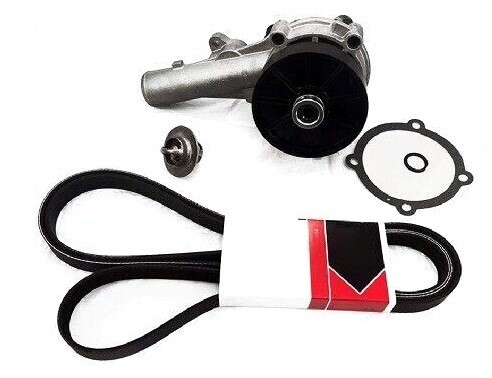 Gates/GMB WaterPump Thermostat & Belt Kit for Ford Falcon 4.0L BA BF FG FGX 