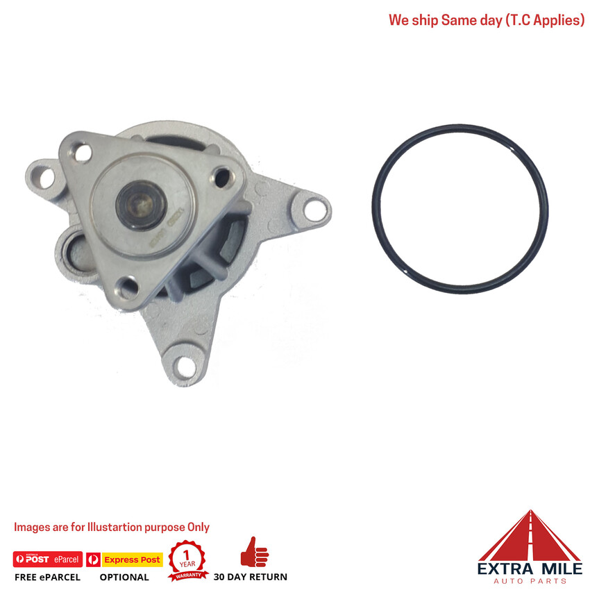 Water Pump For Ford Focus LB 2.0L Petrol FWD Aodb, Aode 03/09-08/11  