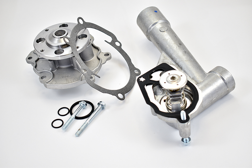 GMB Water pump and Thermostat For Commodore VZ VE V6 3.6L ALLOYTEC SV6 