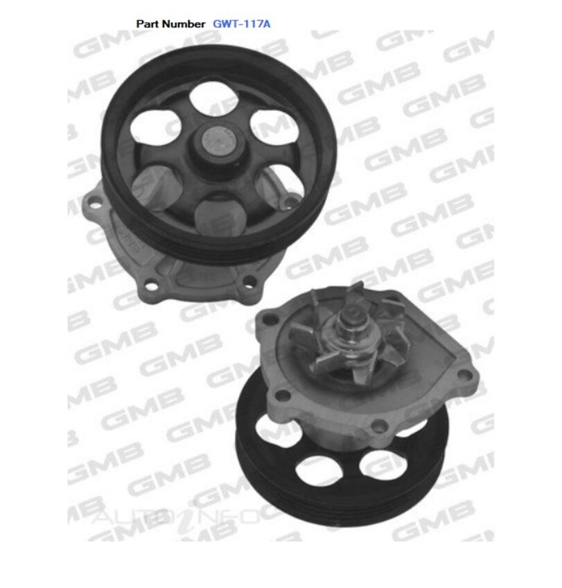GMB Engine Water Pump For Toyota Paseo, Sera EXY10R, Starlet - GWT-93A