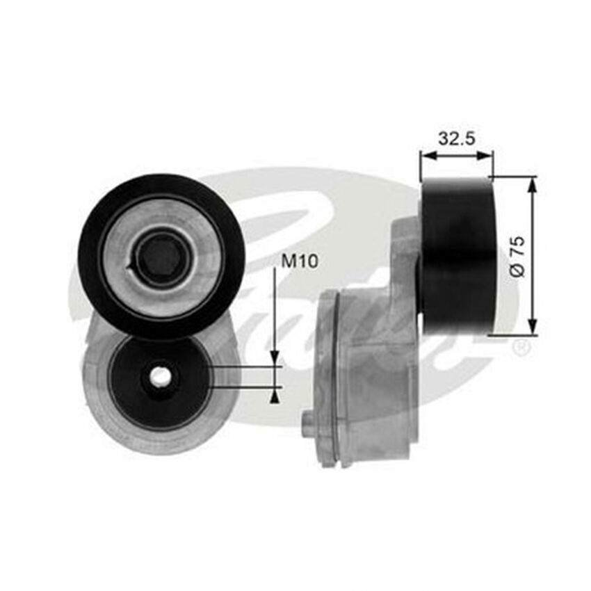 DRIVEALIGN TENSIONER UNIT For MERCEDES-BENZ ATEGO 6.3L