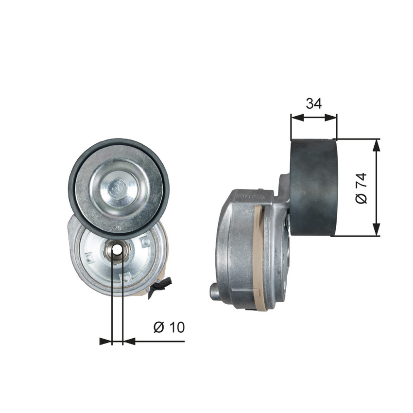 DRIVEALIGN TENSIONER UNIT For MAN LION´S CITY/TGM