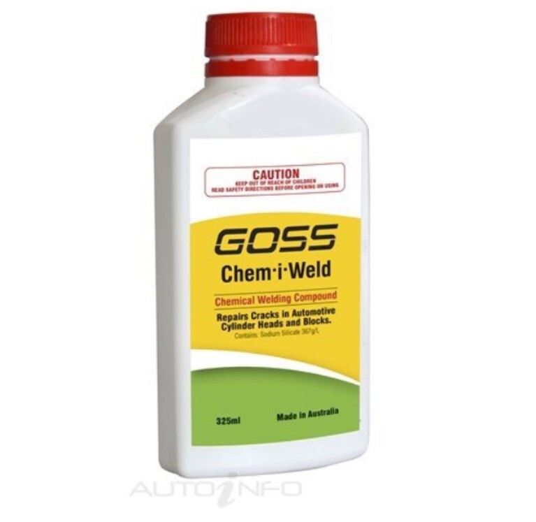 Goss Chem-i-weld Repairs Cracks in Automotive Cylinder Heads And Blocks-325ml