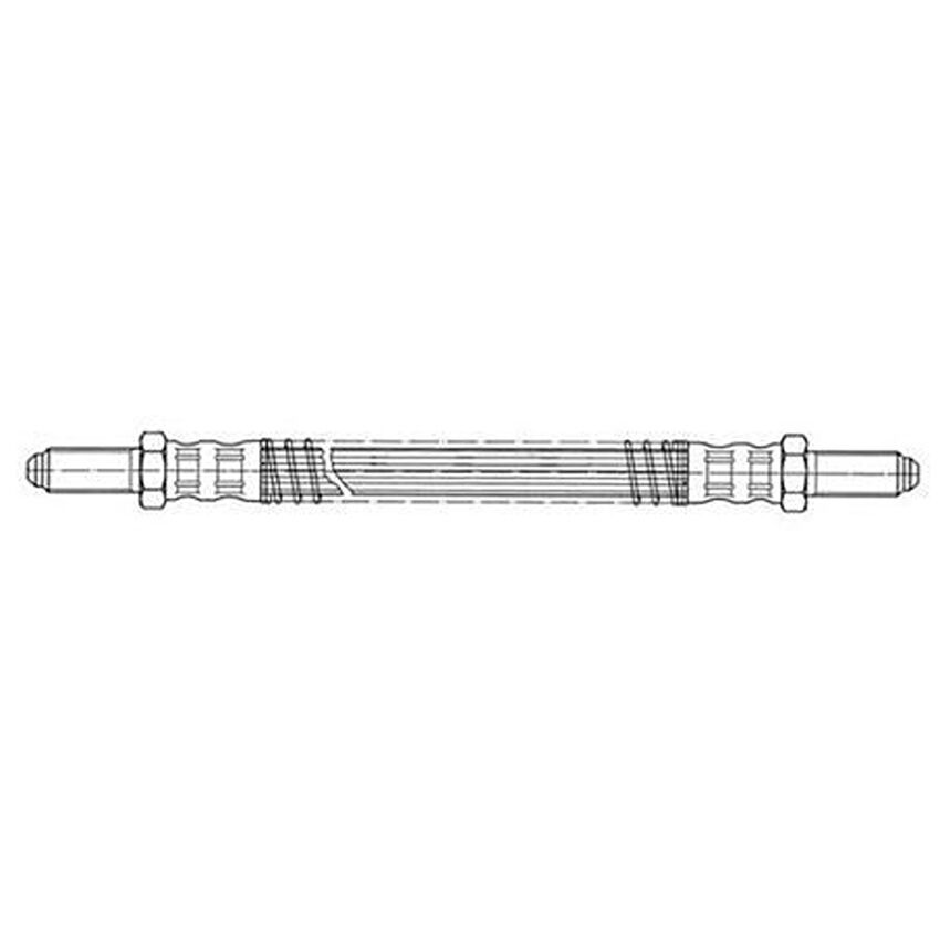 Bosch Hydraulic Brake Hose Front For Ford Cortina MK3 TC 1.3L/1.6L/2.0L/3.3L 8V