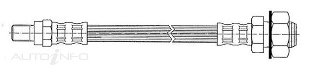 IBS Brake Hydraulic Hose Rear For Ford Fairmont, Falcon, Futura, Landau, LTD