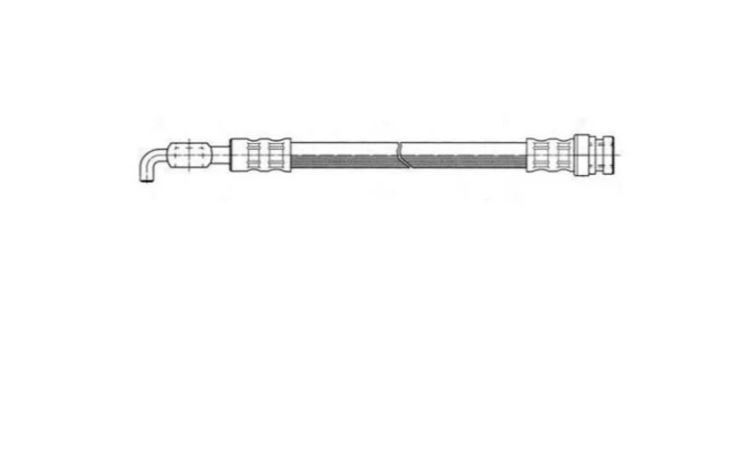 Bosch Hydraulic Brake Hose Rear For Ford Telstar GHIA TX5 AR 1.6/1.8 F6 FE FET