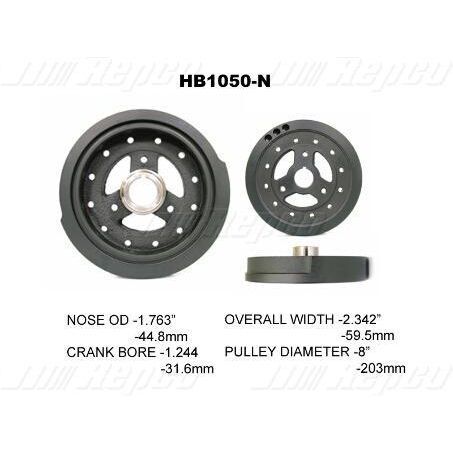 Precision Harmonic Balancer For Chevrolet Impala 6.5L Petrol V8 L78