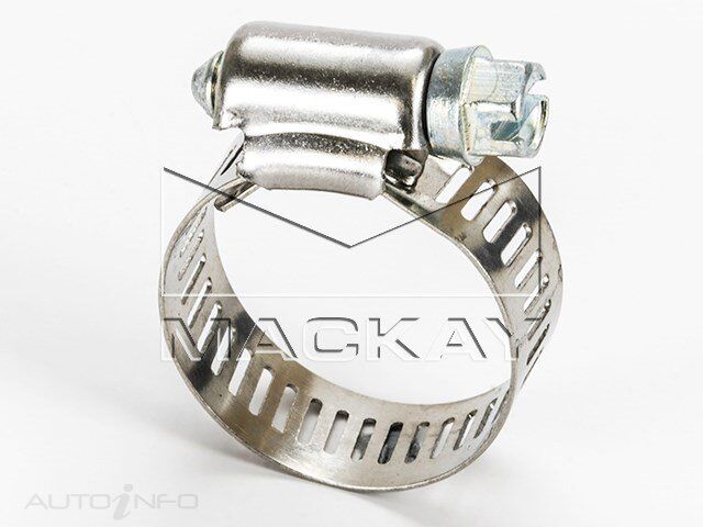 Hose Clamp 14-27MM Perforated Band, Part Stainless -HC1427