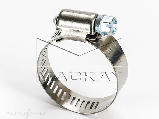 Hose Clamp 21-38MM Perforated Band, Part Stainless -HC2138