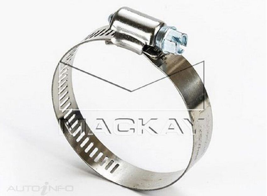 Hose Clamp 33-57MM Perforated Band, Part Stainless -HC3357