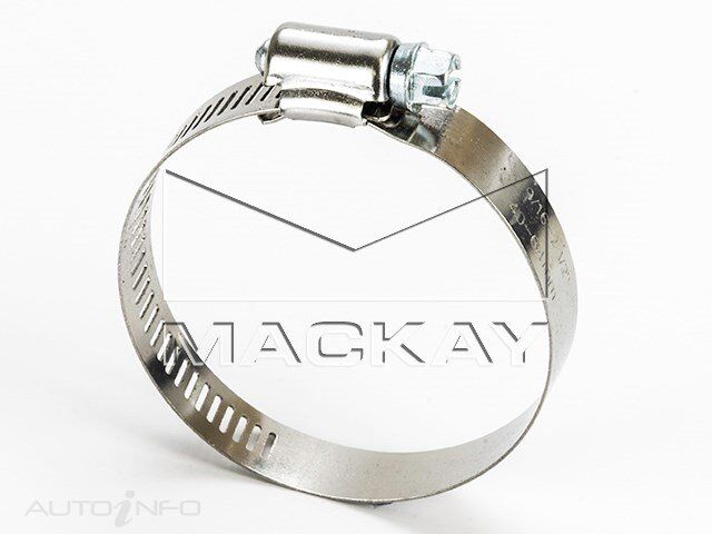 Hose Clamp 40-64MM Perforated Band, Part Stainless -HC4064