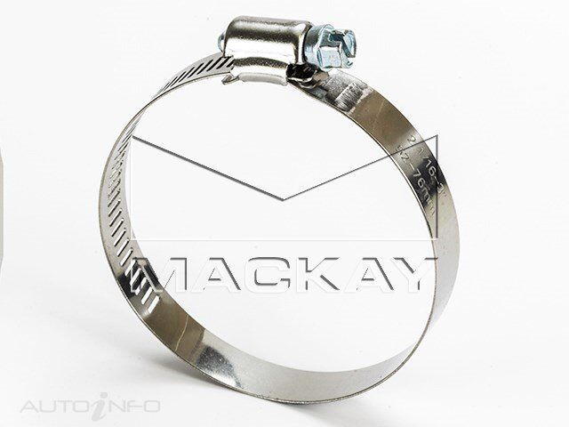 Hose Clamp 52-76MM Perforated Band, Part Stainless -HC5276