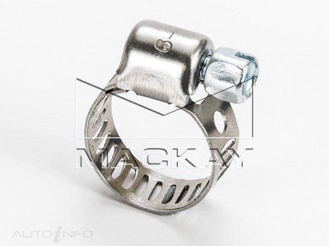 Hose Clamp 6-16MM Perforated Band, Part Stainless -HC616