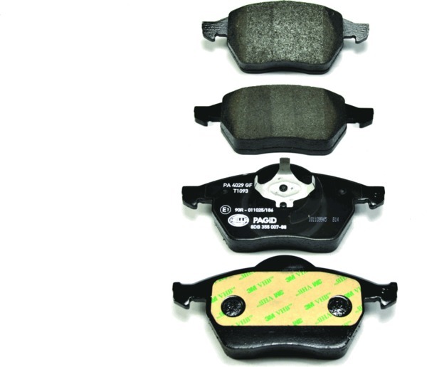 HELLA Front Brake Pads For Audi A4 , Volkswagen Passat 1.8L/2.3L/2.8L - T1093