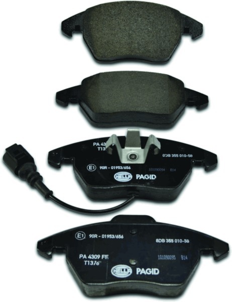 HELLA Front Brake Pads For Audi, Skoda, Volkswagen - T1376