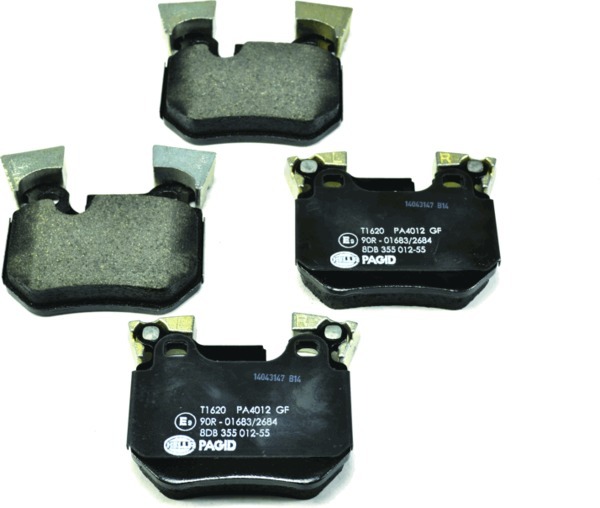 HELLA Rear Brake Pads For BMW 1 E82, E88 135i, 123d - T1620