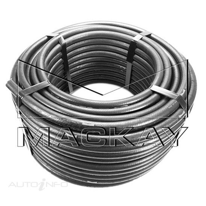 Mackay Heater Hose 9.5MM (3/8) Id X 15M  Length, SAE J20R3 EC D-1, 62 PSI