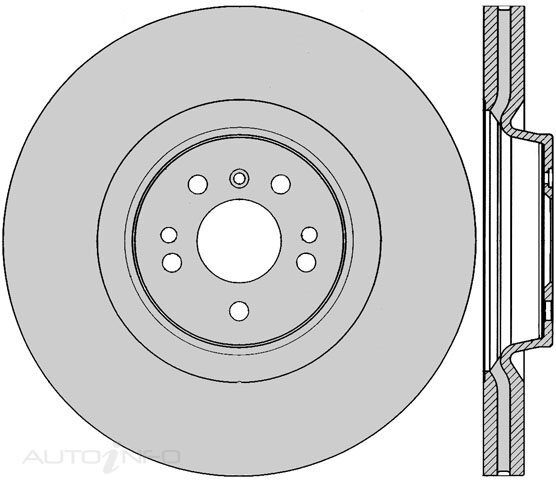 IBS Front Disc Rotor For Mercedes-Benz GL320, GL350, GL450, GL500, ML500, R500