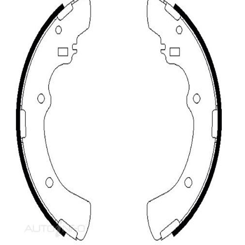 IBS Brake Shoes Set For Mitsubishi L300 STARWAGON,EXPRESS,Delica 4D56T 2.4L I4 8V