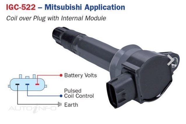 PAT Ignition Coil For Mitsubishi Pajero 3.0L V6 6G72 24V SOHC-IGC-522