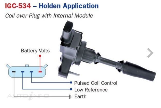 PAT Ignition Coil For Holden Commodore ZB 2.0L LTG I4 16V DOHC VVT-IGC-534