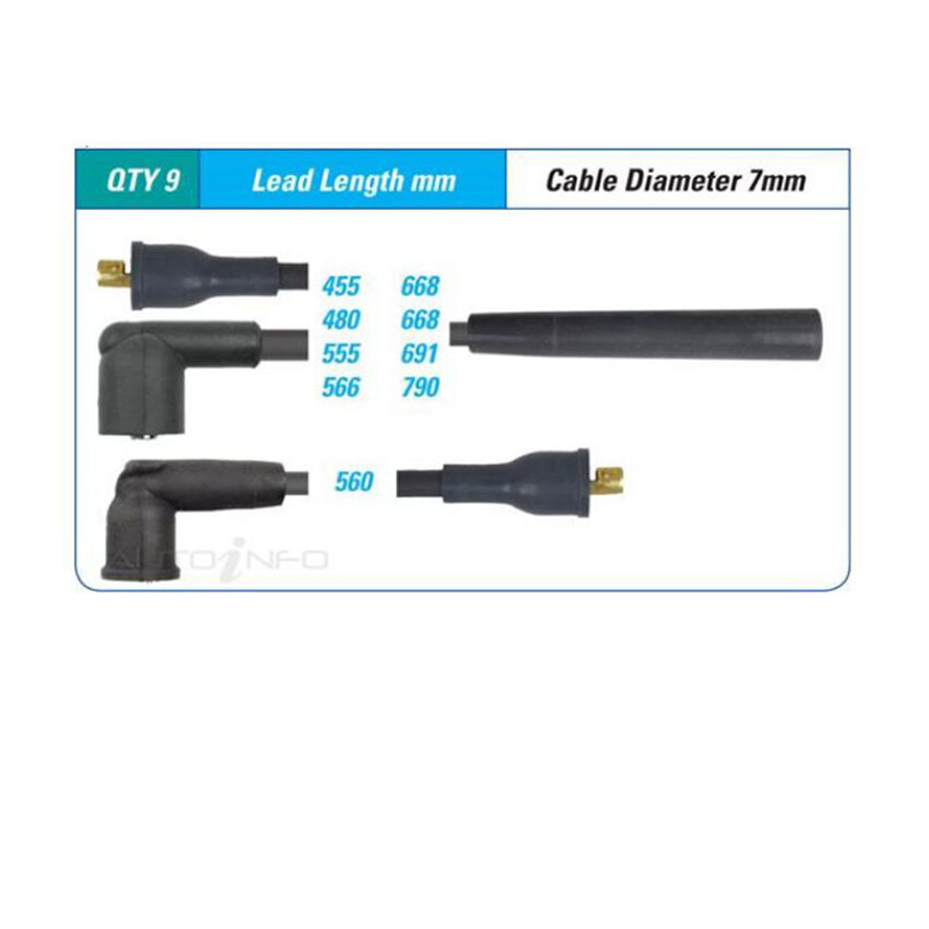 PAT Ignition Lead Set For Land Rover Range Rover LSE 3.9L 370 V8 16V OHV