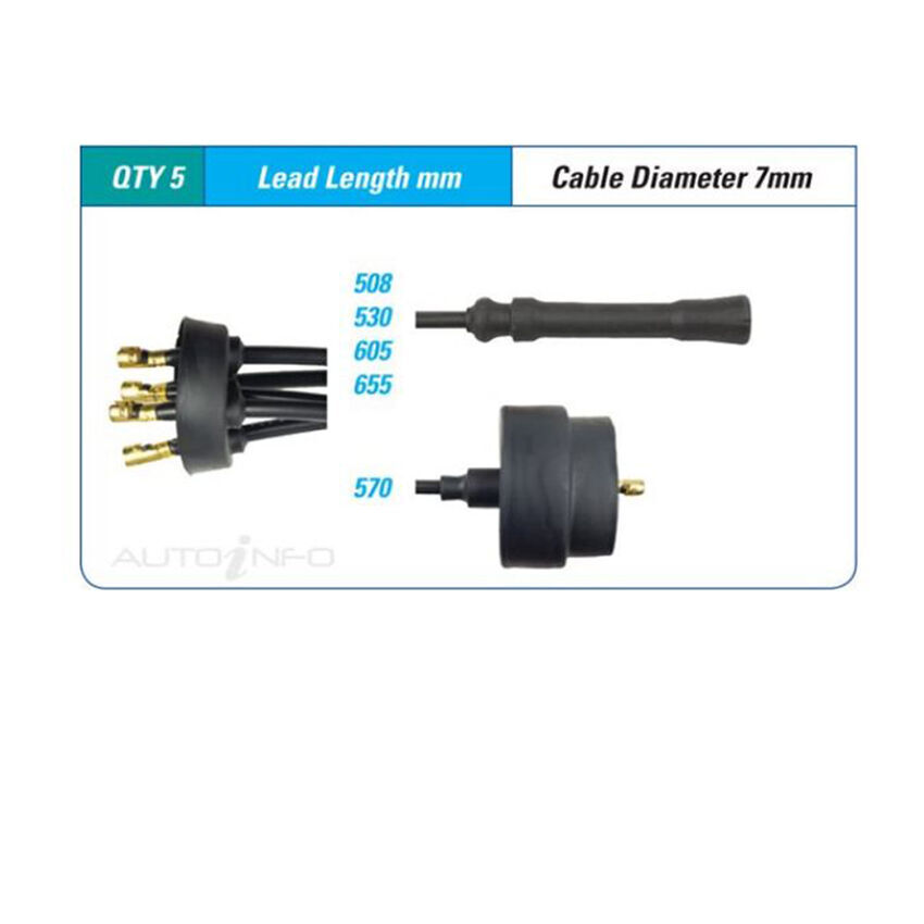 PAT Ignition Lead Set For Alfa Romeo Giulietta 1.8L AR01678 I4 8V DOHC -ILS-145M
