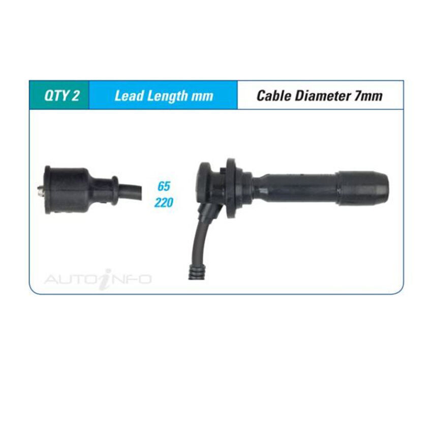 PAT Ignition Lead Set For Kia Spectra FB 1.8L TE I4 16V DOHC - ILS-269M