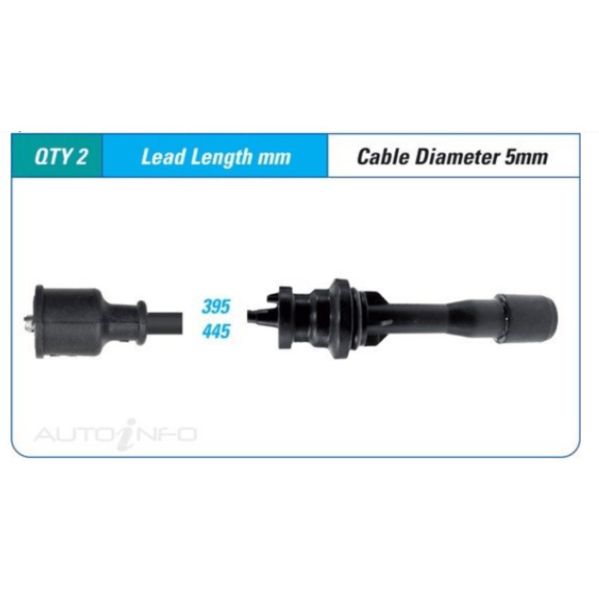 PAT Ignition Lead Set For Mazda 323 BJ 1.6L ZM 4 Door Sedan, Hatchback