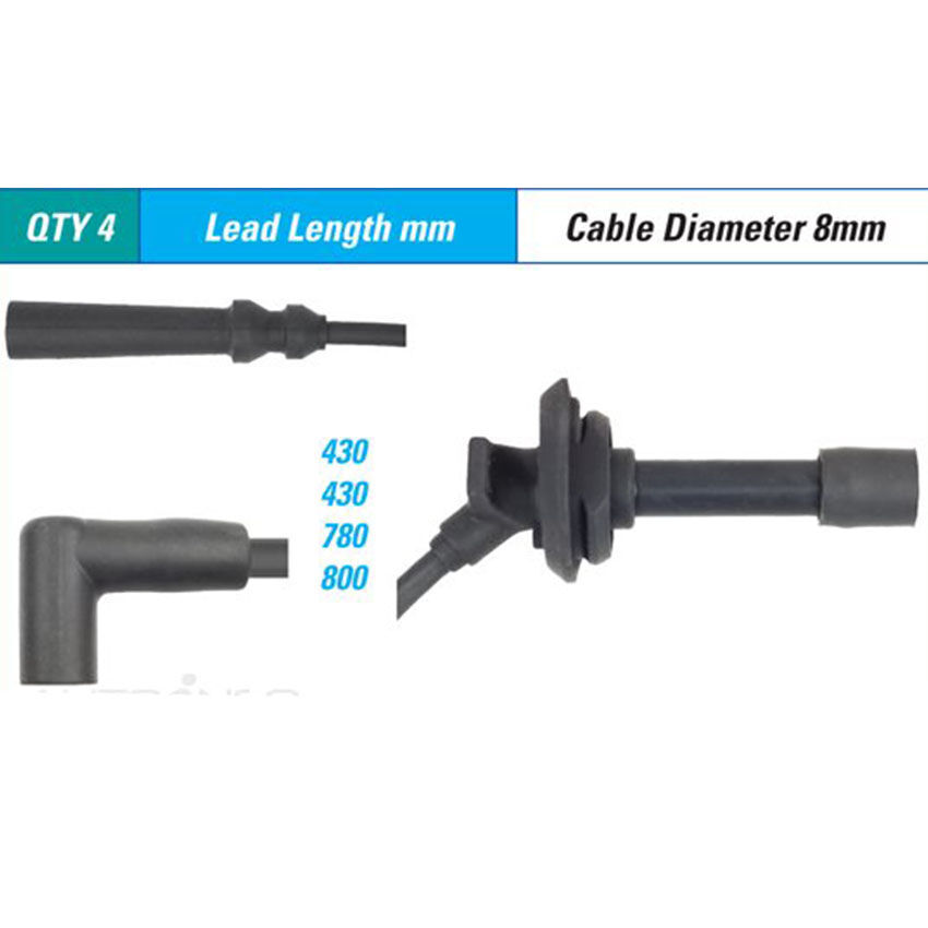 PAT Ignition Lead Set For Subaru Impreza G10 2.0L EJ205 EJ207 F4 16V