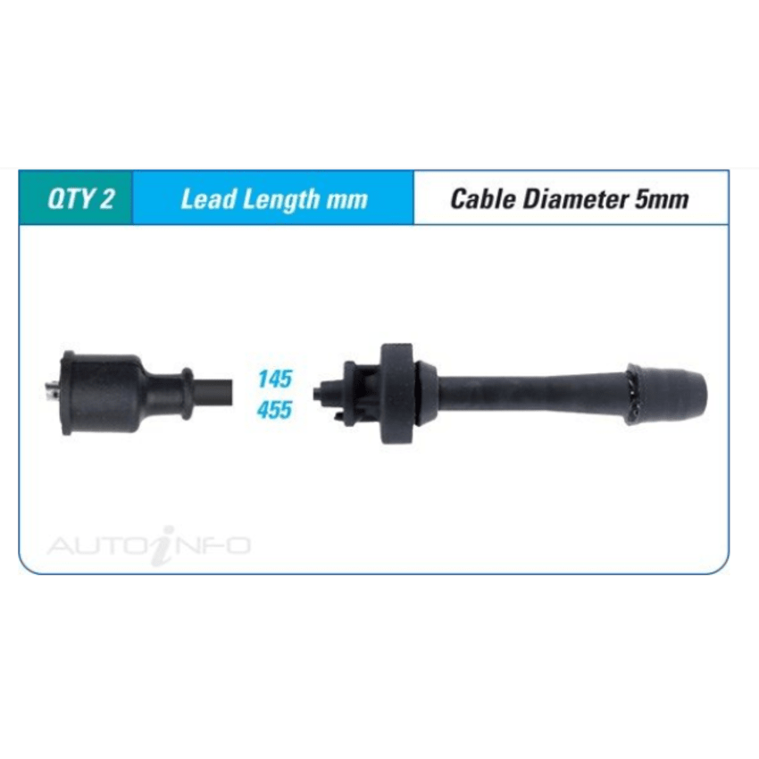 PAT Ignition Lead Set For Ford Laser GLXi KN, KQ 1.8L/2.0L FP, FSDE