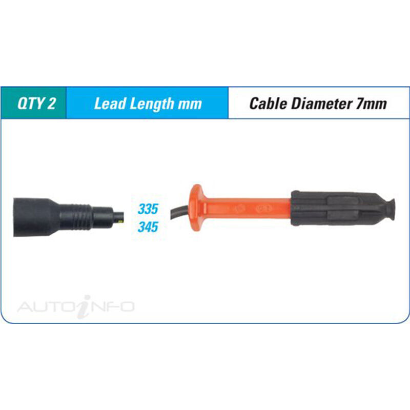 PAT Ignition Lead Set For Mercedes Benz C230K W202 2.3L M111.975 14 16V DOHC