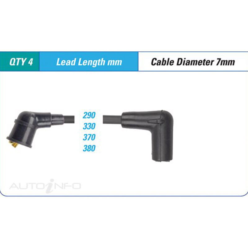 PAT Ignition Lead Set For Mazda RX-8 FE 1.3L 13BMSP ROTARY2 OV - ILS-331M