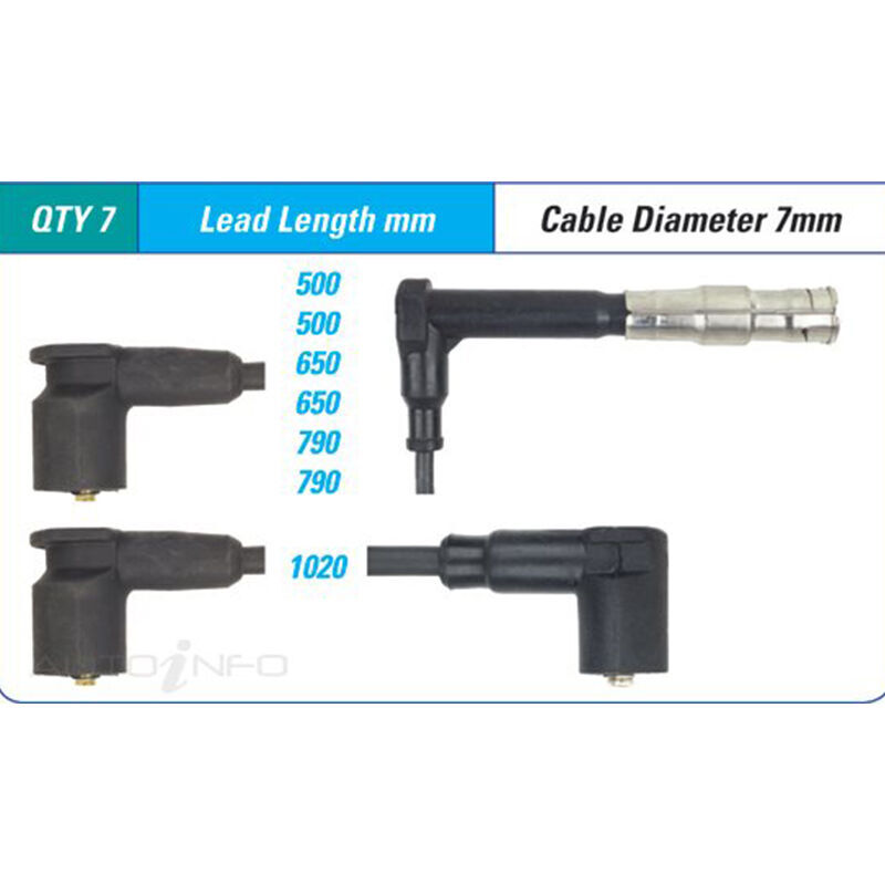 PAT Ignition Lead Set For Mercedes Benz 300SL R129 3.0L M104.981 16 24V DOHC