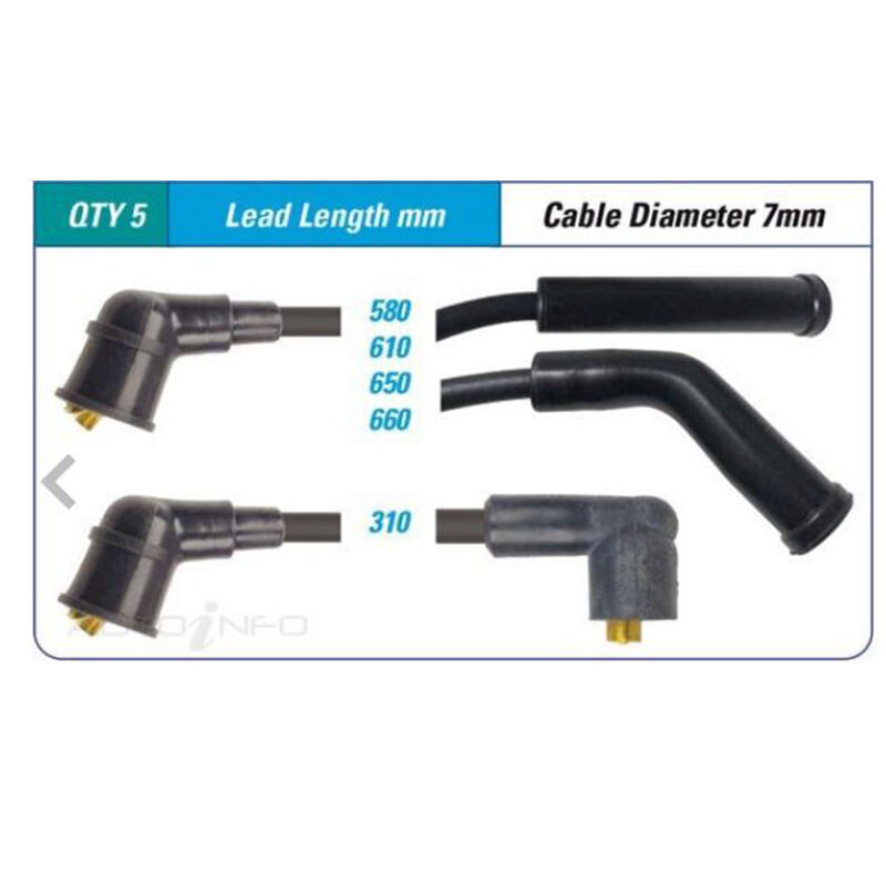 PAT Ignition Lead Set For Datsun 2008 810 2.0L L208 14 8V SOHC- -ILS-367M