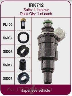 Goss Fuel Injector Seal Kit For Ford Courier PE PH 2.6L G6 I4 12V SOHC