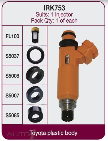 Goss Fuel Injector Repair Kit For Toyota OPA ZCT15R 1.8L 1ZZFE I4 16V DOHC