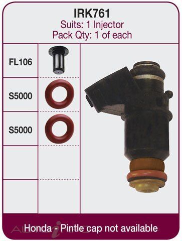Goss Fuel Injector Repair Kit For Honda CRV RE 2.4L K24Z1, K24A 4D SUV Compact