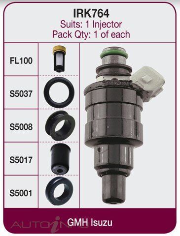 Goss Fuel Injector Repair Kit For Nissan Pintara TU12 2.4L KA24E I4 12V SOHC