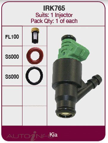Goss Fuel Injector Repair Kit For Kia Sportage JA 2.0L FE 4D SUV Compact