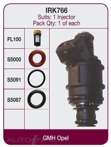 Goss Fuel Injector Repair Kit For Holden Astra AH, TS 1.8L Z18XER/Z18XE