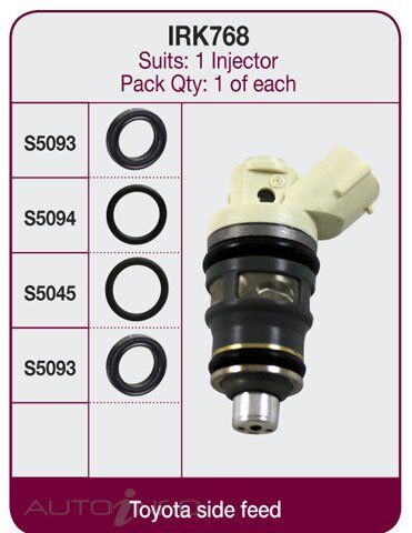 Goss Fuel Injector Repair Kit For Toyota Tarago TCR10R/11R/20R/21R 2.4L 2TZFE